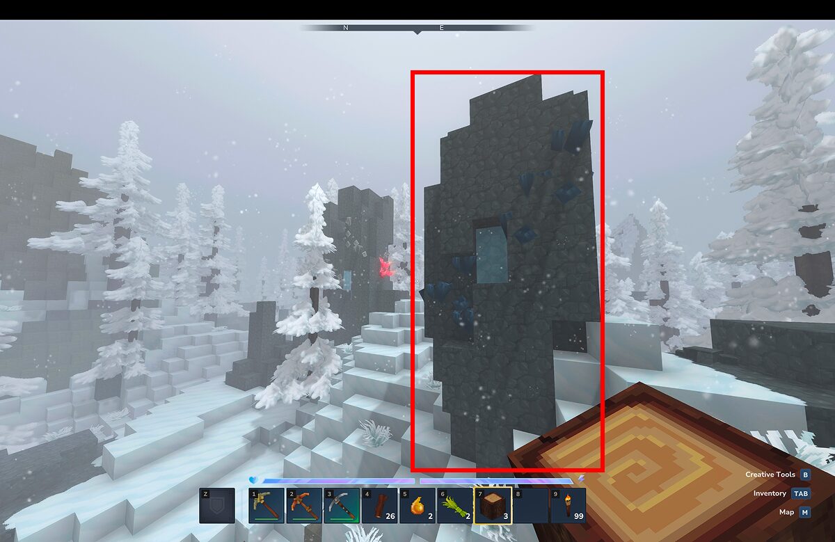 鉱石の塔（コバルト）